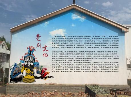 石林如何进行墙体彩绘制作