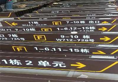 石林广告标识中，常见的几种安装方式。