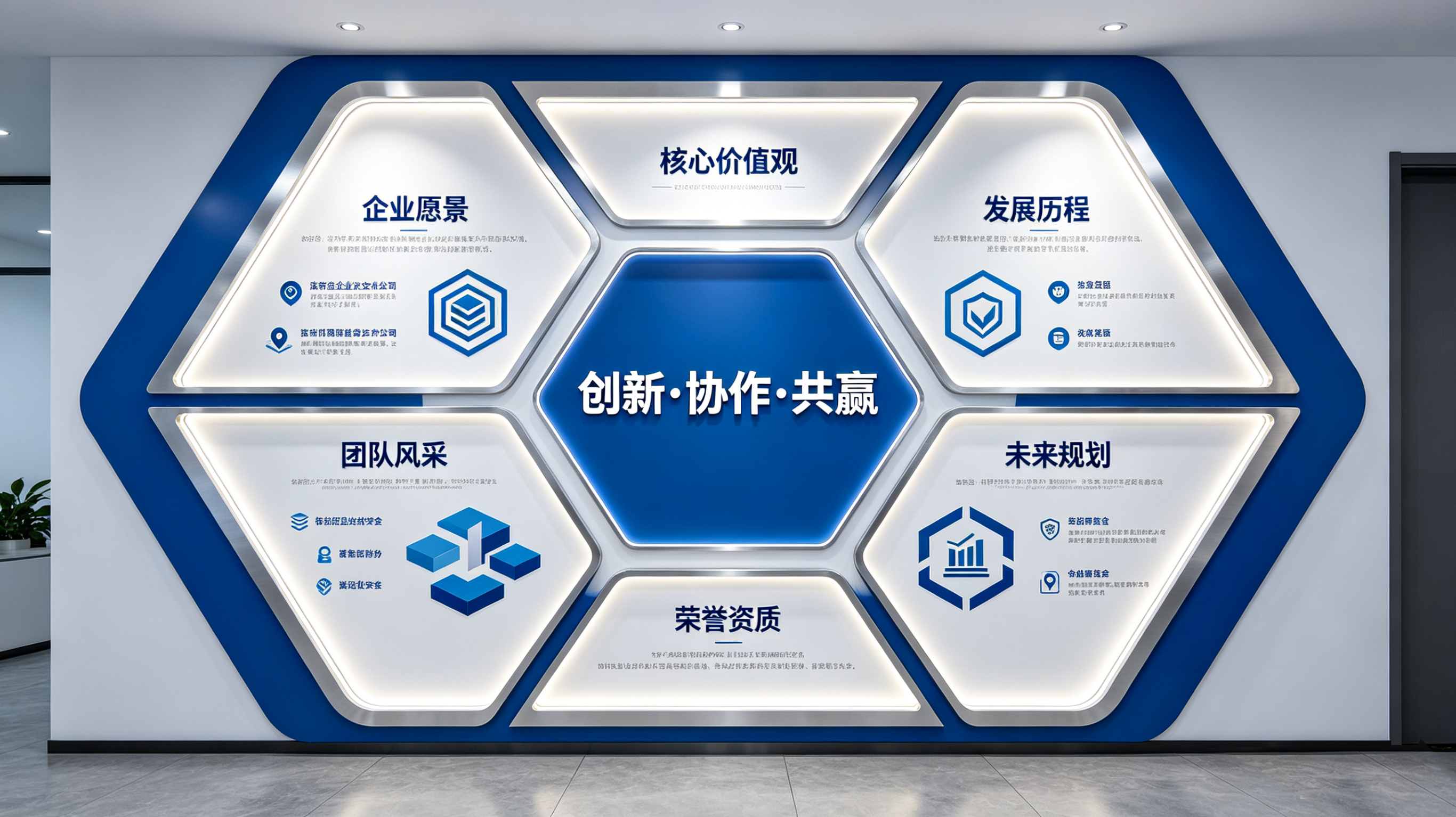 石林企业文化墙六边形避坑指南（新手常犯5个错误）